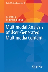 Enlarge image Cover: Multimodal Analysis of User-Generated Multimedia Content - Springer