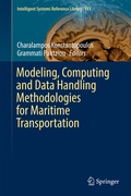 Cover: Modeling, Computing and Data Handling Methodologies for Maritime Transportation - Springer