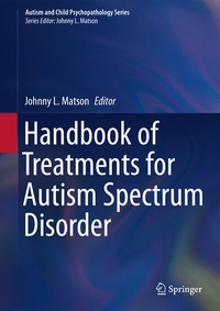 Abbildung von: Handbook of Treatments for Autism Spectrum Disorder - Springer