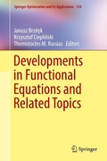 Bild: Developments in Functional Equations and Related Topics - Springer