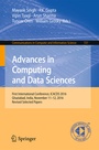 Cover: Advances in Computing and Data Sciences - Springer