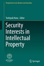 Cover: Security Interests in Intellectual Property - Springer