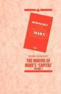 Cover: The Making of Marx's Capital Volume 2 - Pluto Press
