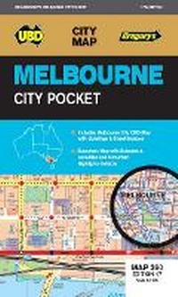Abbildung von: Melbourne City Pocket Map 360 17th ed - UBD Gregory's