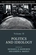 Cover: The Cambridge History of the Second World War: Volume 2, Politics and Ideology - Cambridge University Press