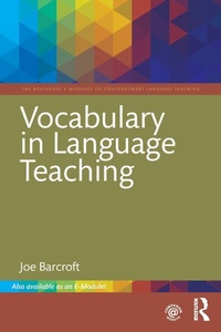 Abbildung von: Vocabulary in Language Teaching - Routledge
