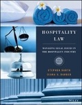 Cover: Hospitality Law - Wiley