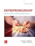 Cover: ENTREPRENEURSHIP: The Art, Science, and Process for Success - McGraw-Hill Education