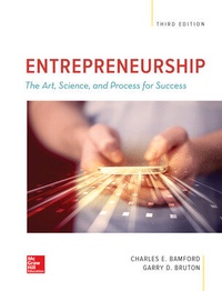 Enlarge image Cover: ENTREPRENEURSHIP: The Art, Science, and Process for Success - McGraw-Hill Education