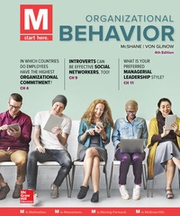 Enlarge image Cover: M: Organizational Behavior - McGraw-Hill Education