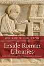 Cover: Inside Roman Libraries - The University of North Carolina Press