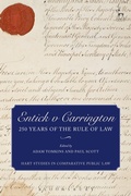 Cover: Entick v Carrington - Hart Publishing