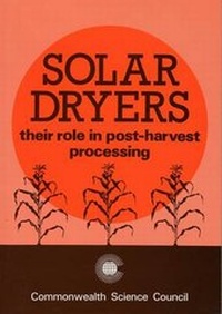 Enlarge image Cover: Solar Dryers - Commonwealth Secretariat