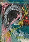 Cover: Getty Research Journal, No. 9, Supplement 1 - Getty Publications