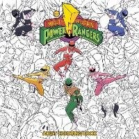 Enlarge image Cover: Mighty Morphin Power Rangers Adult Coloring Book - Boom! Studios