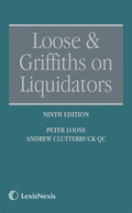 Cover: Loose and Griffiths on Liquidators - Jordan Publishing