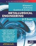 Cover: Metallurgical Engineering - Khanna Publishing House