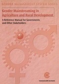 Cover: Gender Mainstreaming in Agriculture - Commonwealth Secretariat