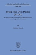 Cover: Bring Your Own Device (BYOD). - Duncker & Humblot