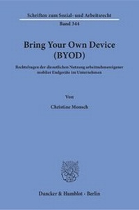 Enlarge image Cover: Bring Your Own Device (BYOD). - Duncker & Humblot