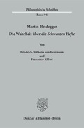 Cover: Martin Heidegger. - Duncker & Humblot