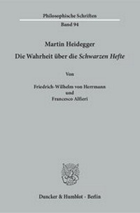 Enlarge image Cover: Martin Heidegger. - Duncker & Humblot