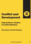 Cover: Conflict and Development - Oxfam Professional