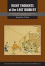 Cover: Right Thoughts at the Last Moment - University of Hawaii Press