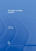 Cover: The Right to Bodily Integrity - Routledge