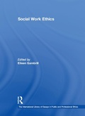 Cover: Social Work Ethics - Routledge