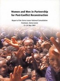 Cover: Women and Men in Partnership for Post-Conflict Reconstruction - Commonwealth Secretariat