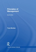 Cover: Principles of Management - Routledge