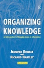Cover: Organizing Knowledge - Routledge