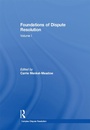 Cover: Foundations of Dispute Resolution - Routledge