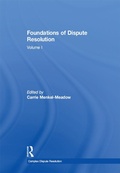 Abbildung von: Foundations of Dispute Resolution - Routledge