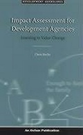 Cover: Impact Assessment for Development Agencies - Oxfam Professional