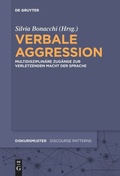 Cover: Verbale Aggression - De Gruyter