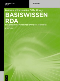 Abbildung von: Basiswissen RDA - De Gruyter Saur