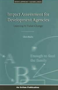 Enlarge image Cover: Impact Assessment for Development Agencies - Oxfam Professional