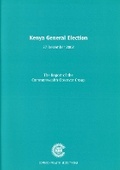 Cover: Kenya General Election, 27 December 2002 - Commonwealth Secretariat