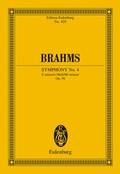 Cover: Symphony No. 4 E minor - Schott Music
