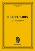 Cover: Violin Concerto E minor - Schott Music