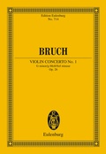 Cover: Violin Concerto No. 1 G minor - Schott Music