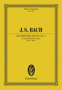 Abbildung von: Overture (Suite) No. 3 D major - Schott Music