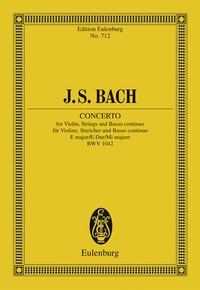Abbildung von: Violin Concerto, E major - Schott Music