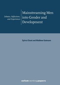 Cover: Mainstreaming Men into Gender and Development - Oxfam Professional
