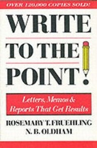 Enlarge image Cover: Pbs Write to the Point - McGraw-Hill Professional