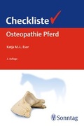 Cover: Checkliste Osteopathie Pferd - Sonntag, J