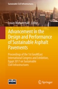 Cover: Advancement in the Design and Performance of Sustainable Asphalt Pavements - Springer