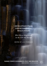 Enlarge image Cover: Developments in Environmental Regulation - Palgrave Macmillan